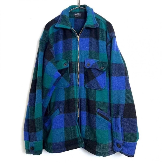 【King Kole】Vintage Zip-Up CPO Wool Jacket【1950s-】