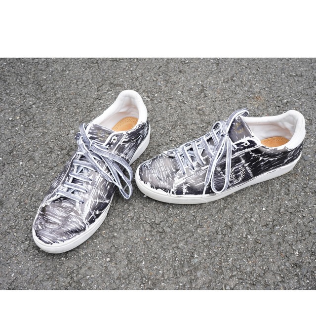 FredPerry 10s SpencerLeatherPaintSneaker