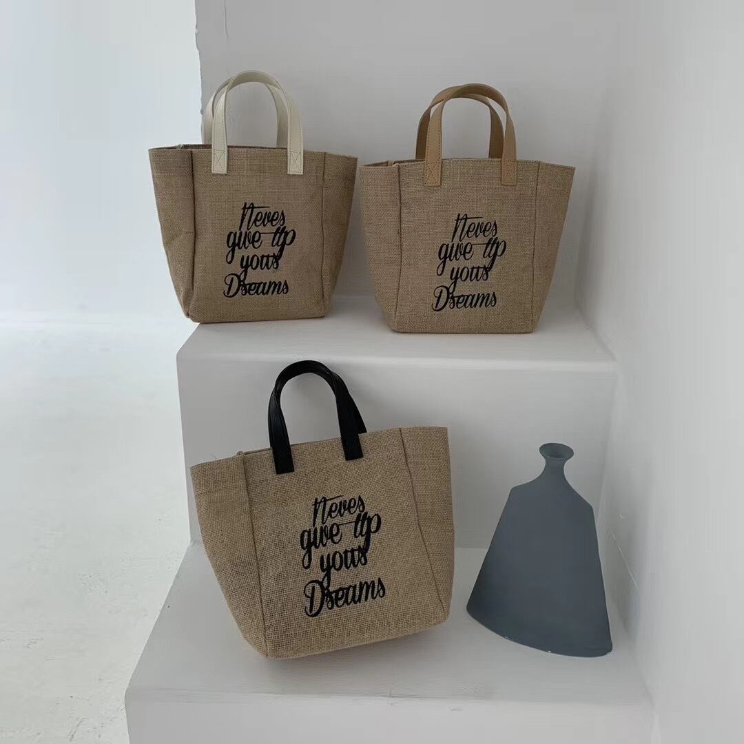 2wayロゴ入りトートバッグ