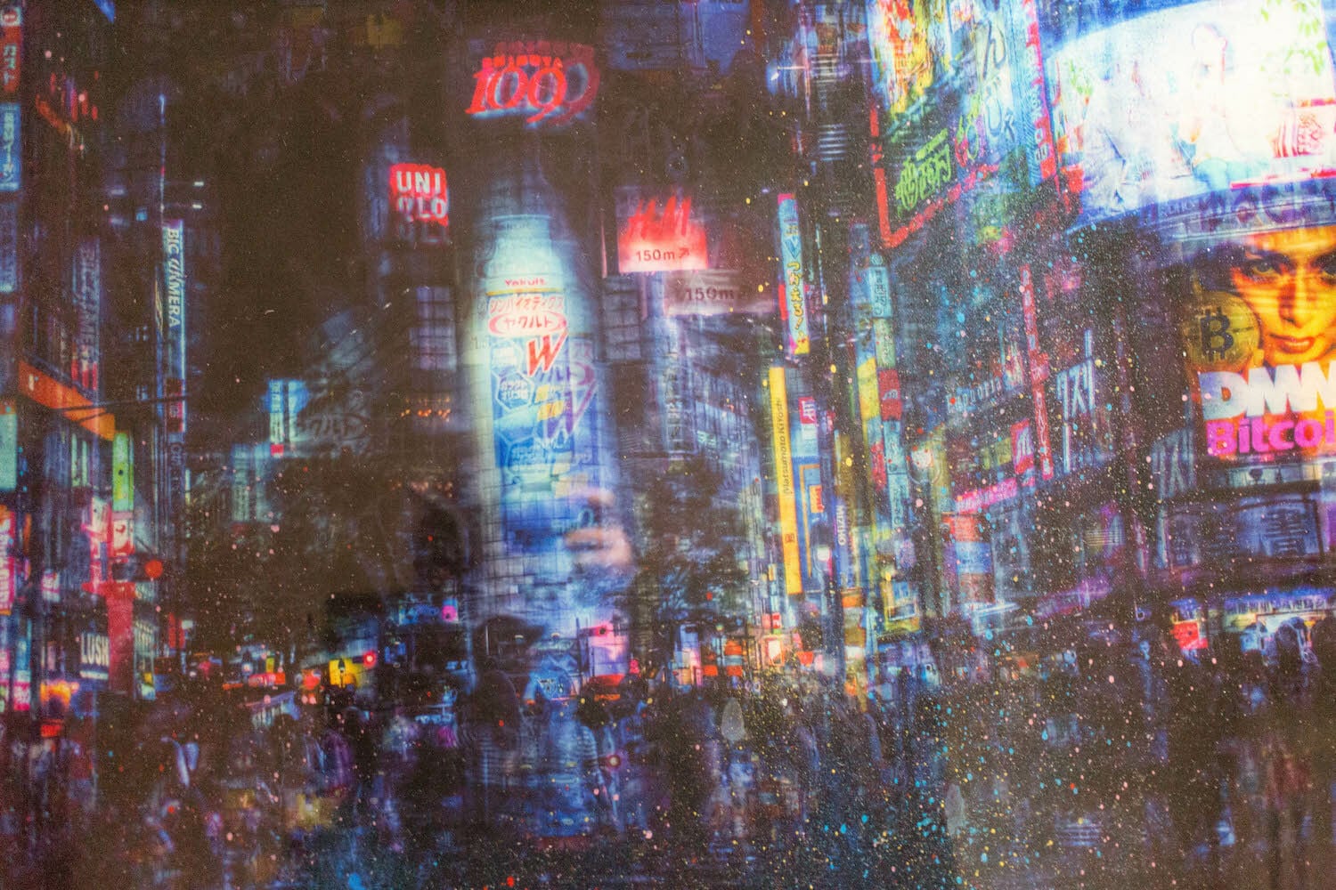Shibuya,Tokyo / 東京 渋谷の現代アート作品 絵画販売 | TOMOYA