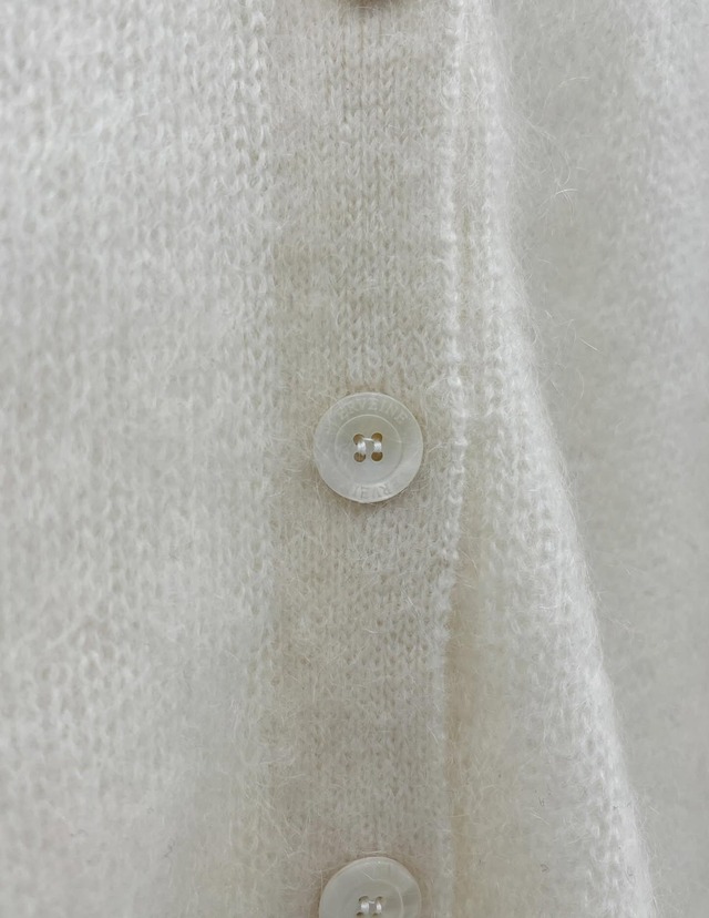 (予約) verveine / Amélie brushed mohair cardigan 2color