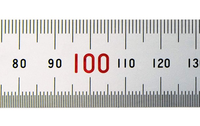 シンワ測定(Shinwa Sokutei) 直尺 シルバー ストッパー付き 30cm 76752