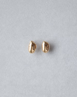 Plump earring  / gold