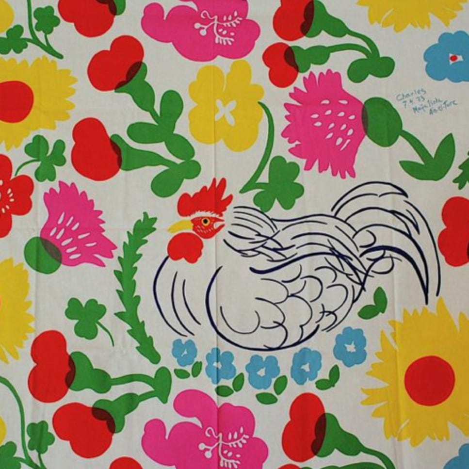 marimekko fabric CHARLES 100cm マリメッコ生地 チャールズ 