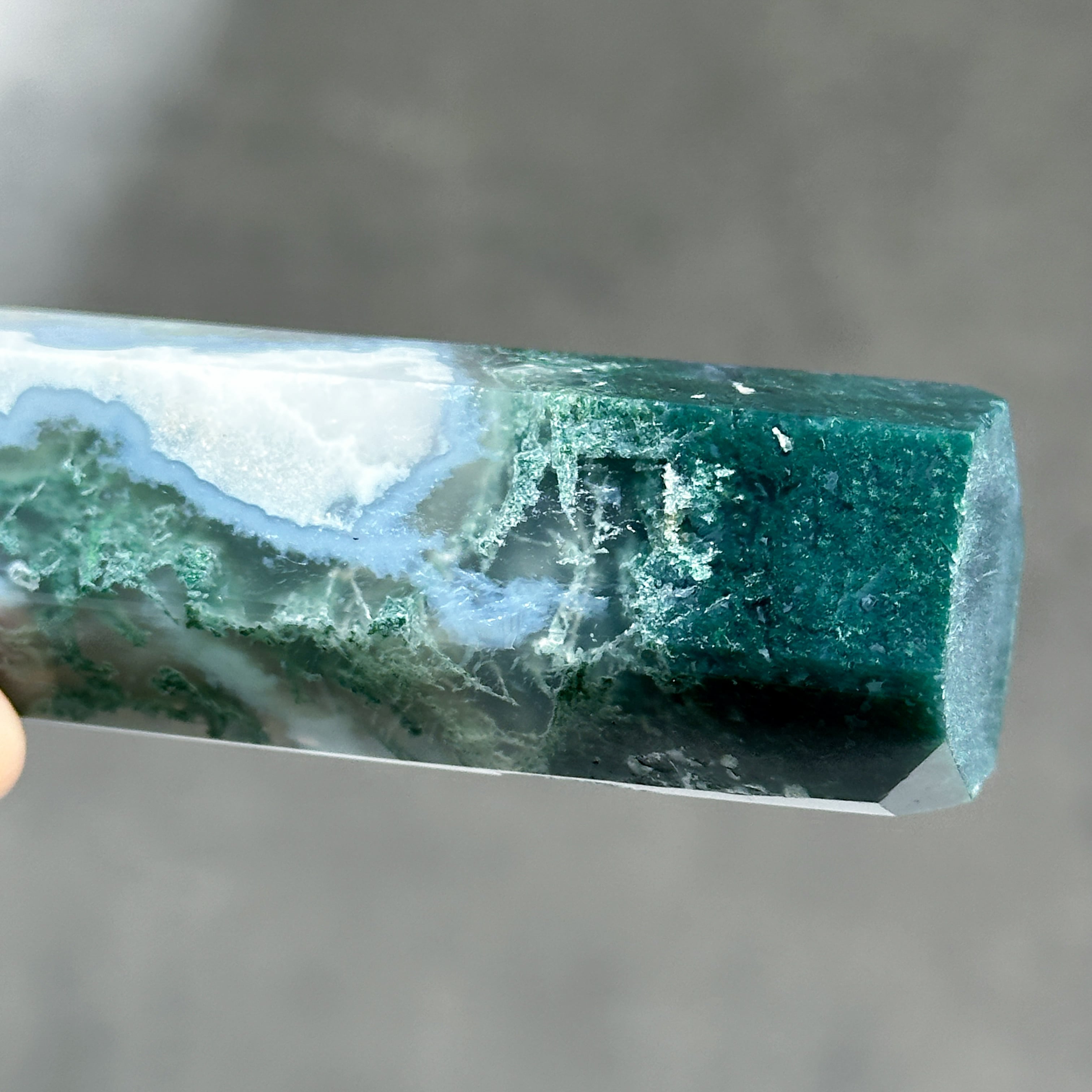 モスアゲート タワー84◇ Moss Agate ◇天然石・鉱物・パワーストーン