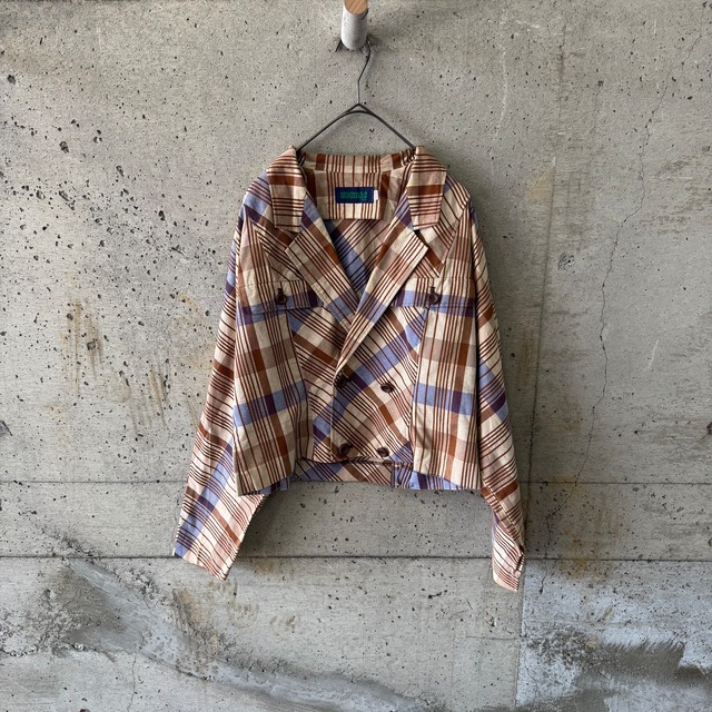 Soft navy jacket with emblem