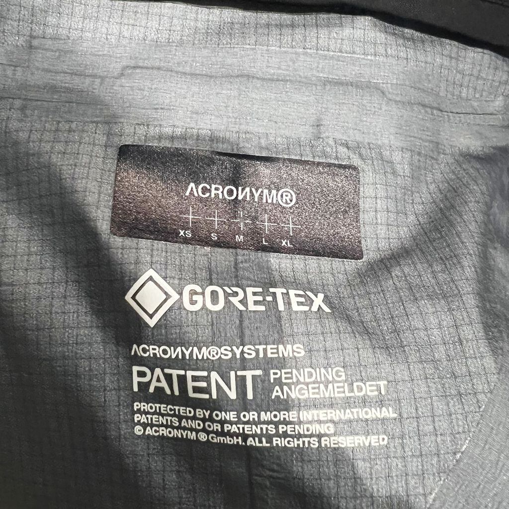 ACRONYM アクロニウム J115-GT 23AW 3L Gore-Tex Pro Interops Jacket
