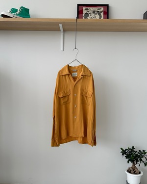 -Sea Island- Vintage 50-60s M Rayon Shirt