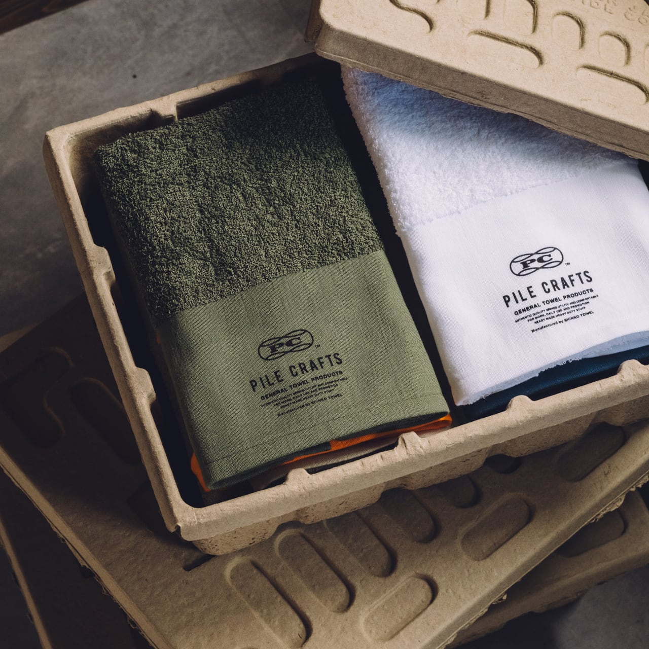 NAVY / 3pc | PILE CRAFTS | New Standard Towel