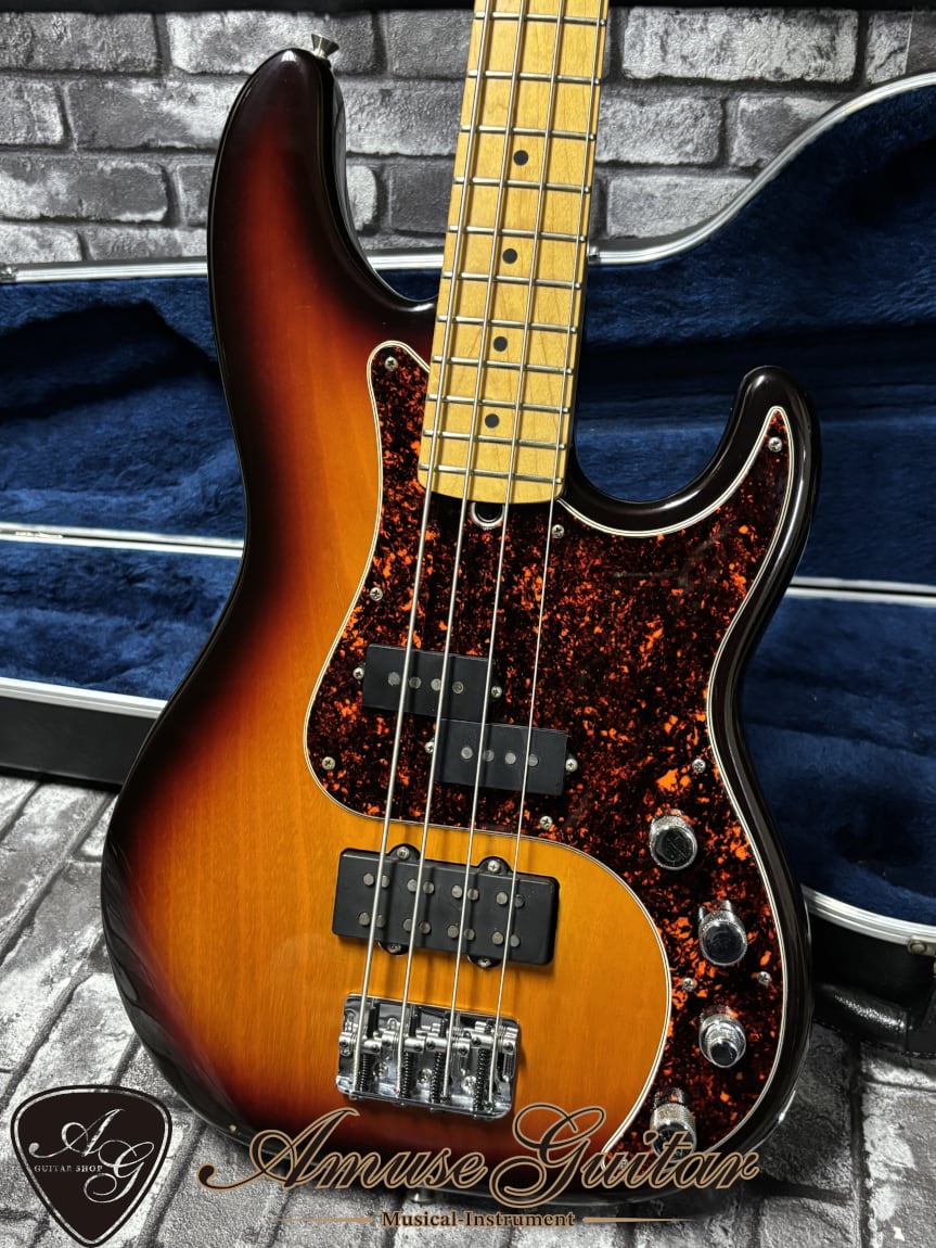 Fender American Deluxe Precision Bass Maple FB #Antique Burst 1997