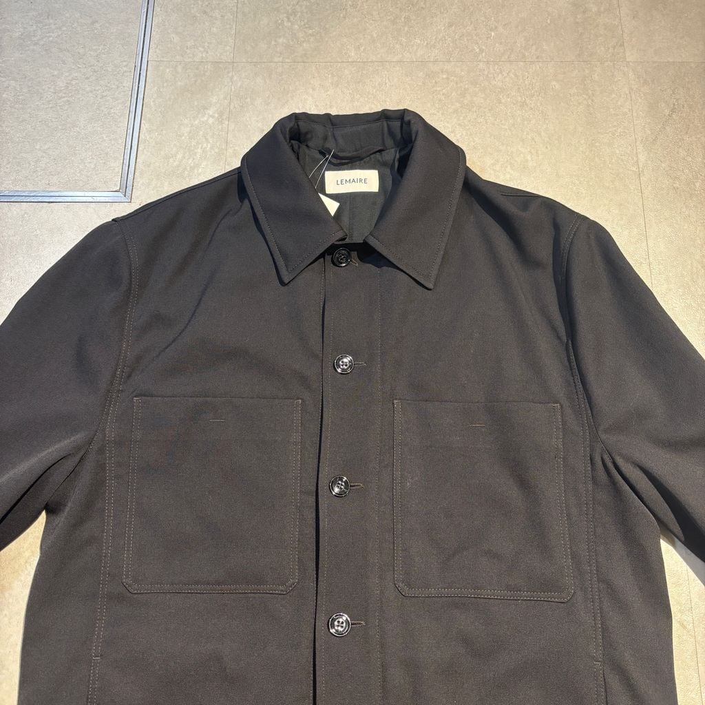 LEMAIRE ルメール 24AW WADDED FACING BLOUSON シャツ ブルゾン OW1097