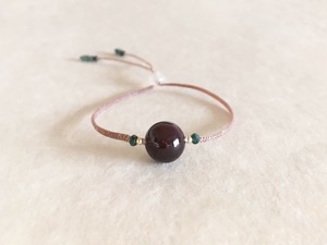 スターガーネット macramé bracelet