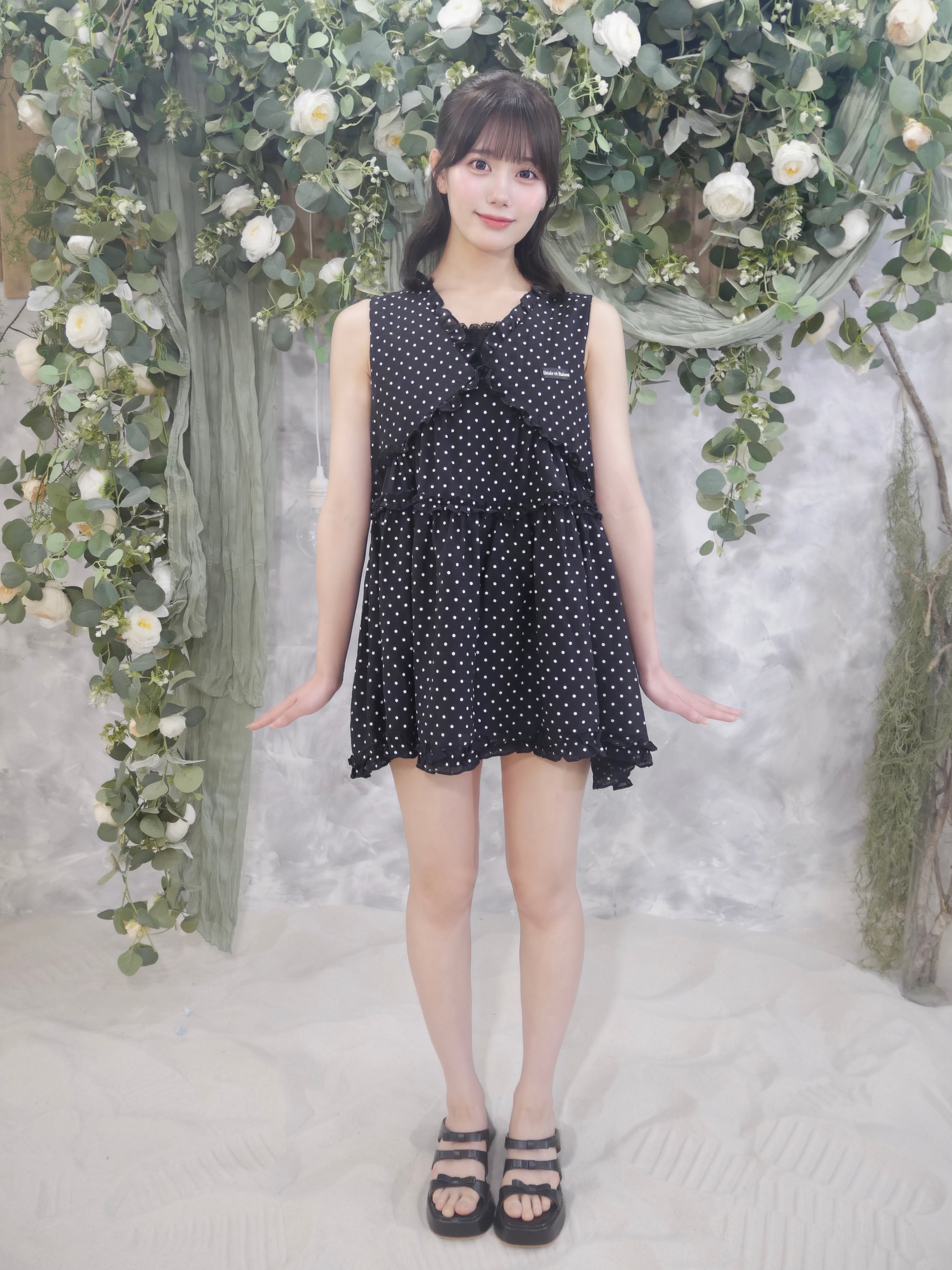 Dot Tiered Mini One-piece | Désir et Raison