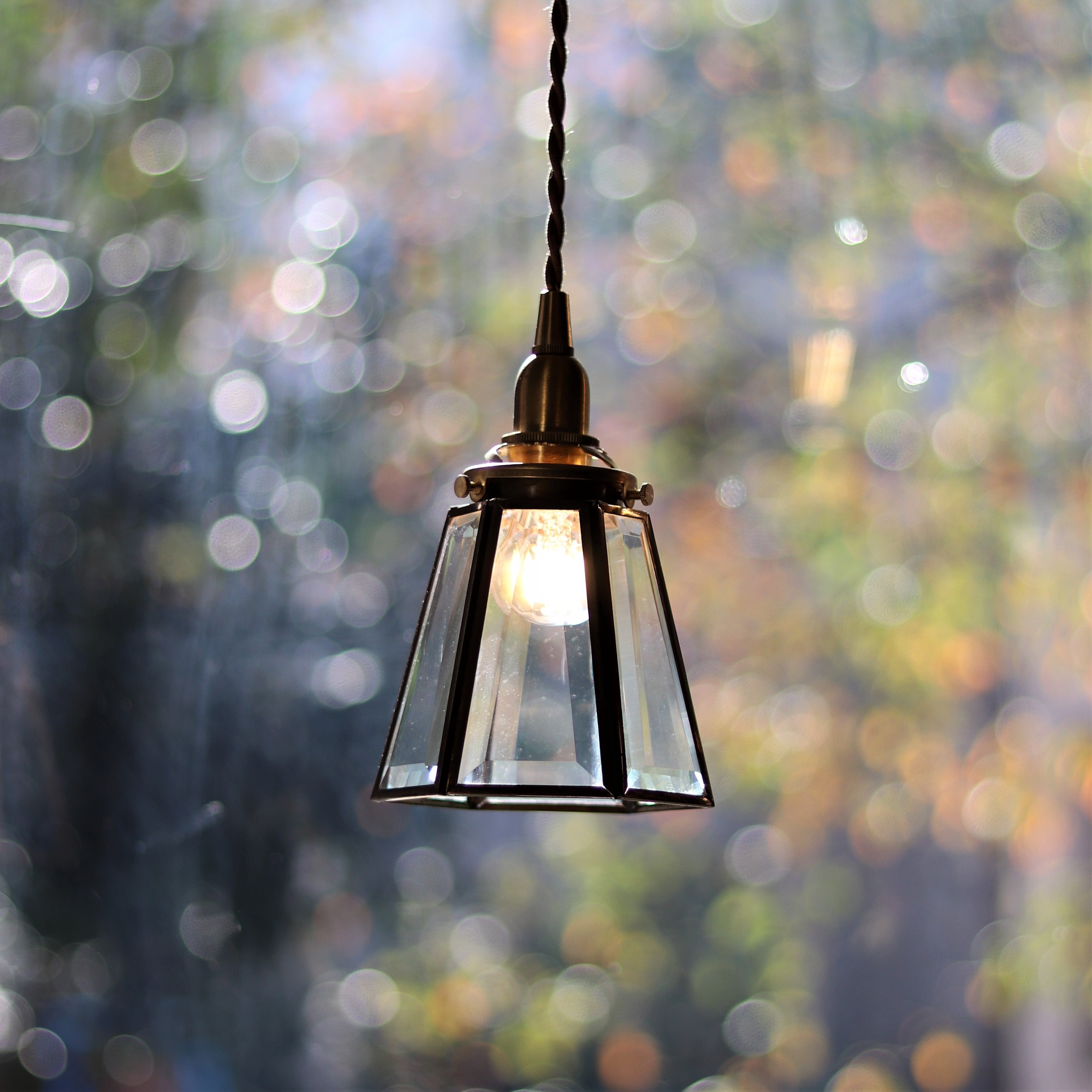 照明】ガラスシェード エッジング【1580】 | ジーフラットインテリア