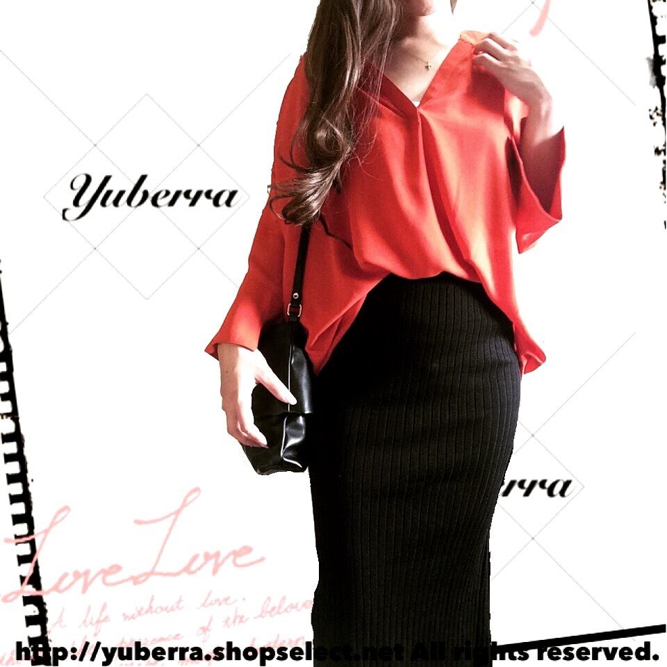 Vカットブラウス【DM1783】