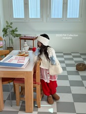 ニニベロ / ninibello / もこもこイヤーウォーマー / 韓国子供服 / キッズ / 26winter〖取寄〗*FREE*