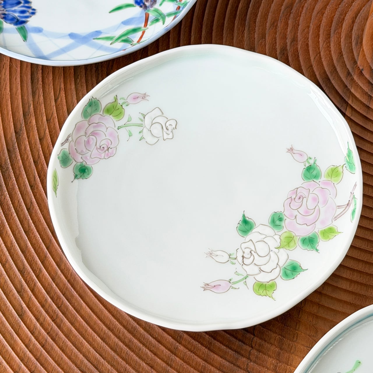 藍水 一つ花菜の花 銘々皿 うつわ藍水（波佐見焼） | にっこう生活館