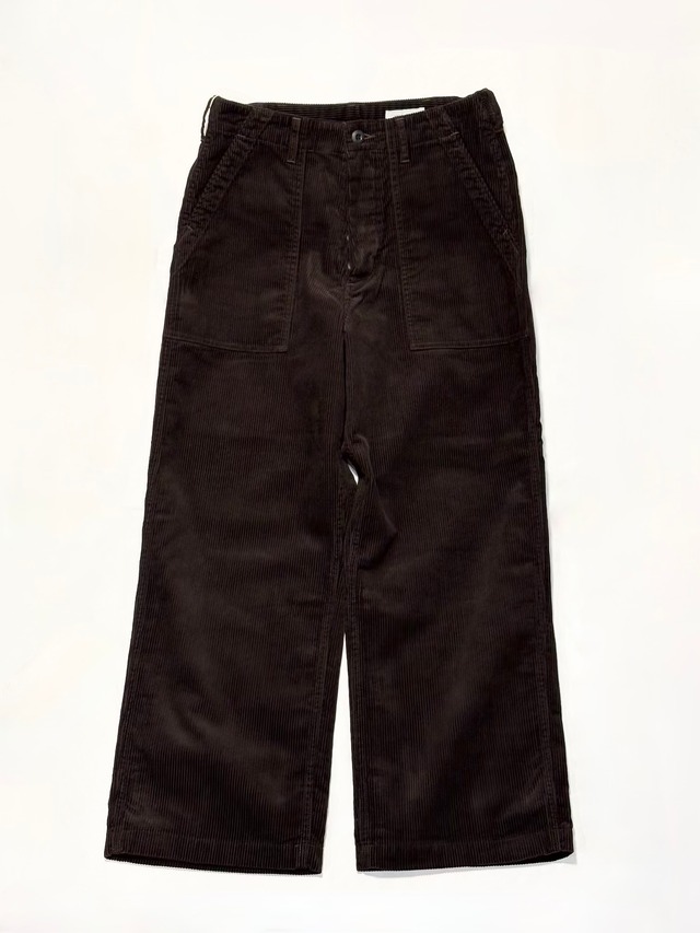 ORDINARY FITS・CORDUROY FATIGUE PANTS・BRN　PT023