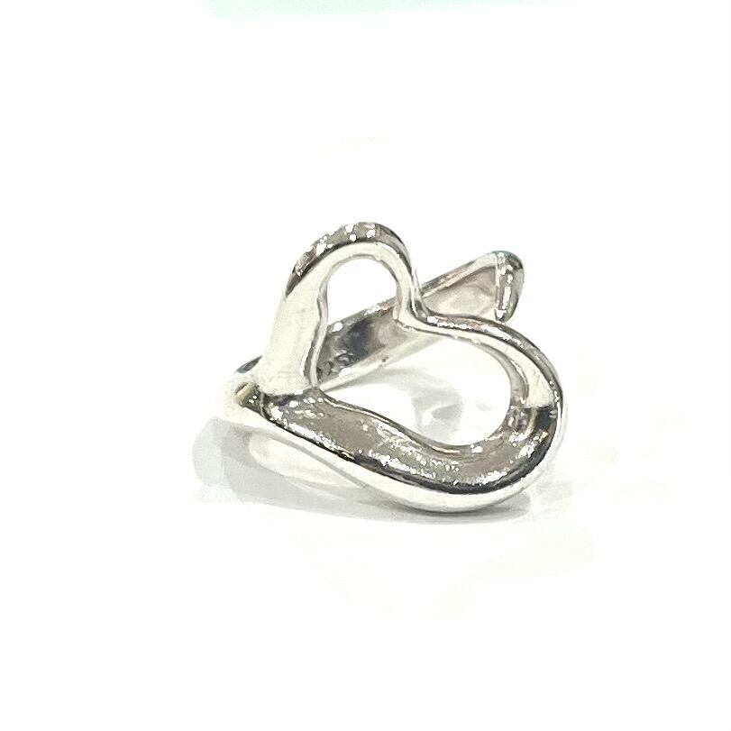 TIFFANY&CO】【10号】T2004 個性の美学。オープンハートリング 10号