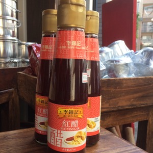 紅醋 lee kum kee vinegar (red vinegar) น้ำส้มสายชูแดง 207ml