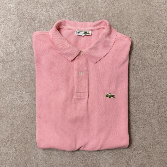 【1970s】CHEMISE LACOSTE Polo Shirts Made in France フレンチラコステ ポロシャツ FL102