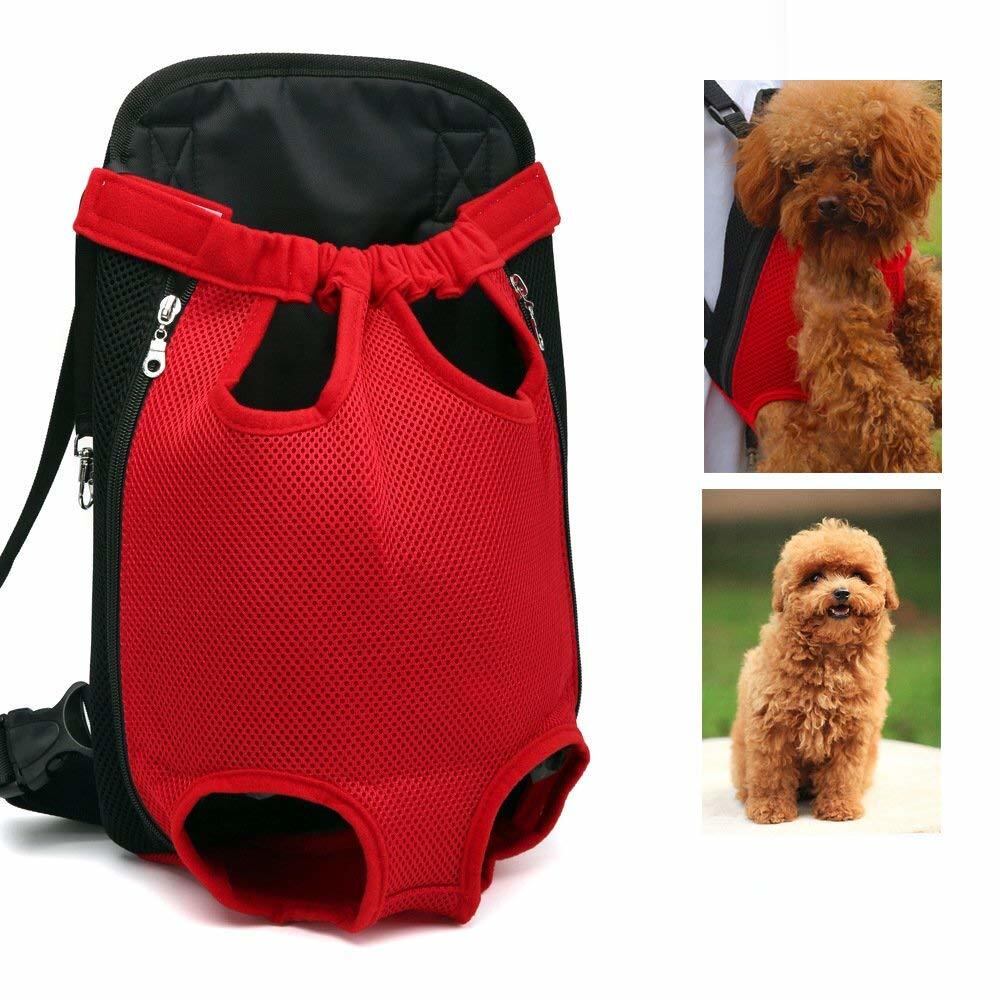 Kismaple ペット犬 キャリーバッグ バックパック 脚 でる 犬 キャリア