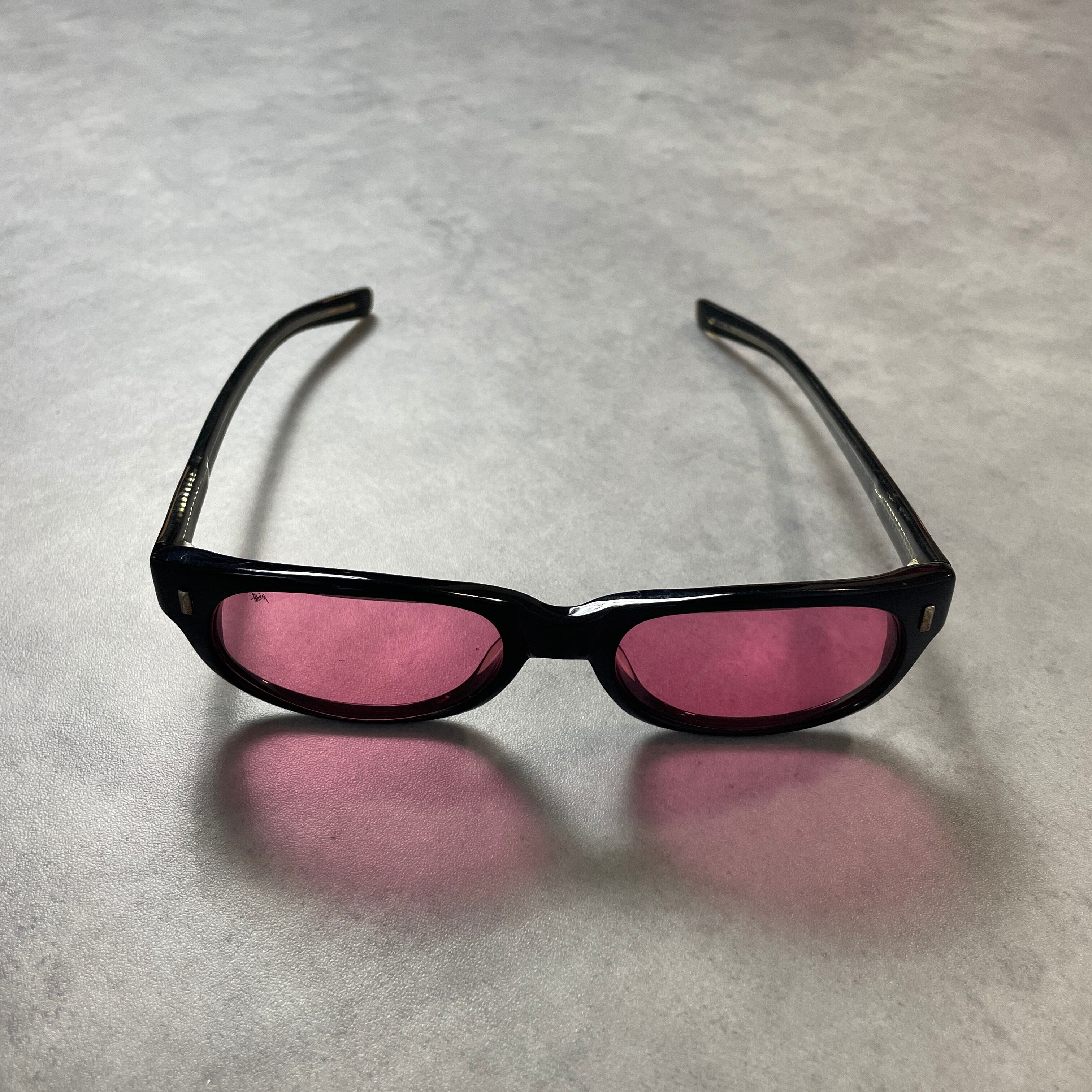 90s OLD STUSSY michael eyegear サングラス ピンク | Pay ID 90s OLD STUSSY michael eyegear サングラス ピンク | Pay ID
