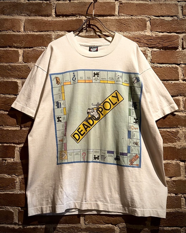 【Caka act3】90's “Grateful Dead” “Deddpoly” Vintage T-Shirt