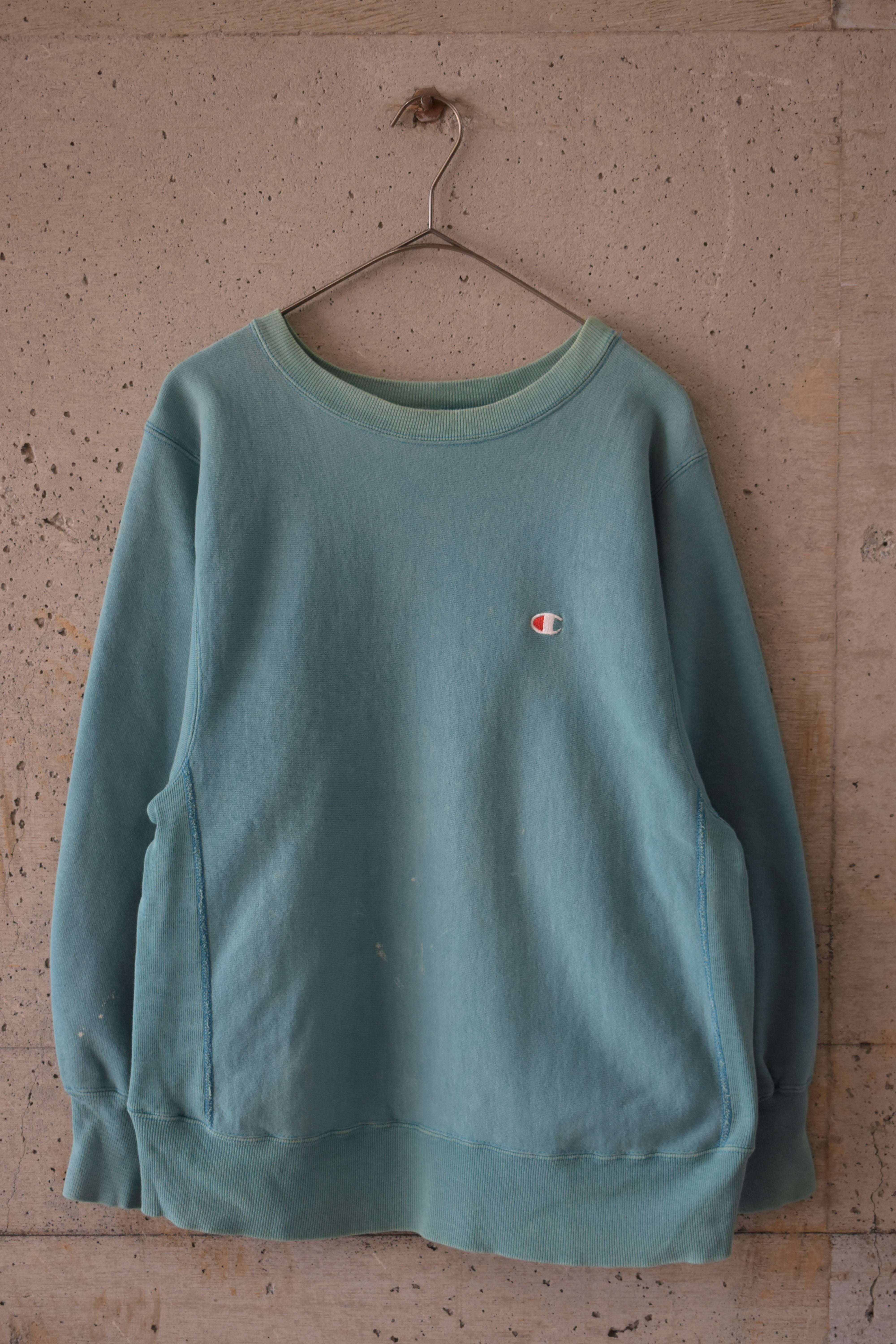 Reverse Weave Mint Green Sweatshirt