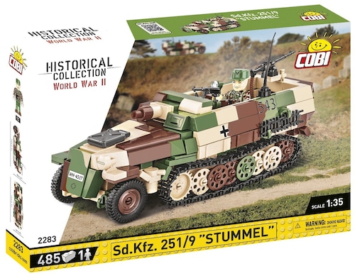 COBI #2283 Sd.Kfz. 251 ハーフトラック・シュツンメル (Stummel)