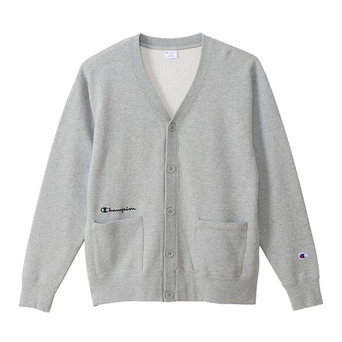 Champion (チャンピオン) スウェットカーディガン オックスフォードグレー  C3-T019