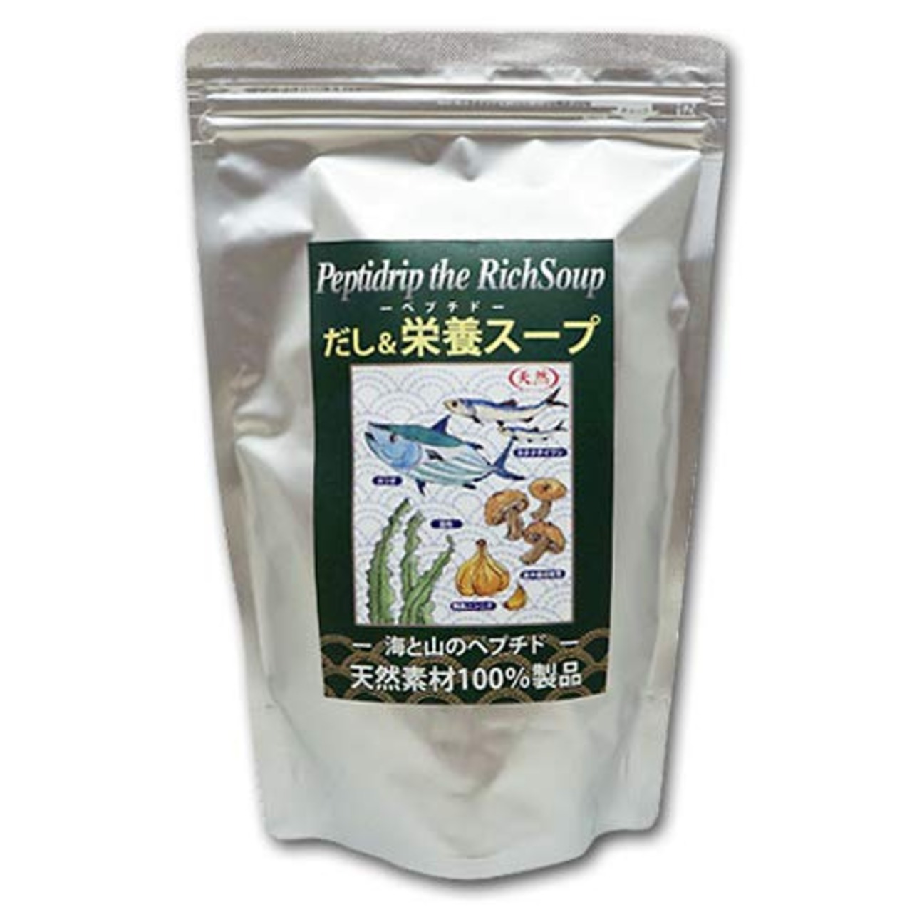 天然ペプチドリップ だし&栄養スープ 500g
