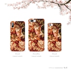 桜舞 - 和風 iPhoneケース