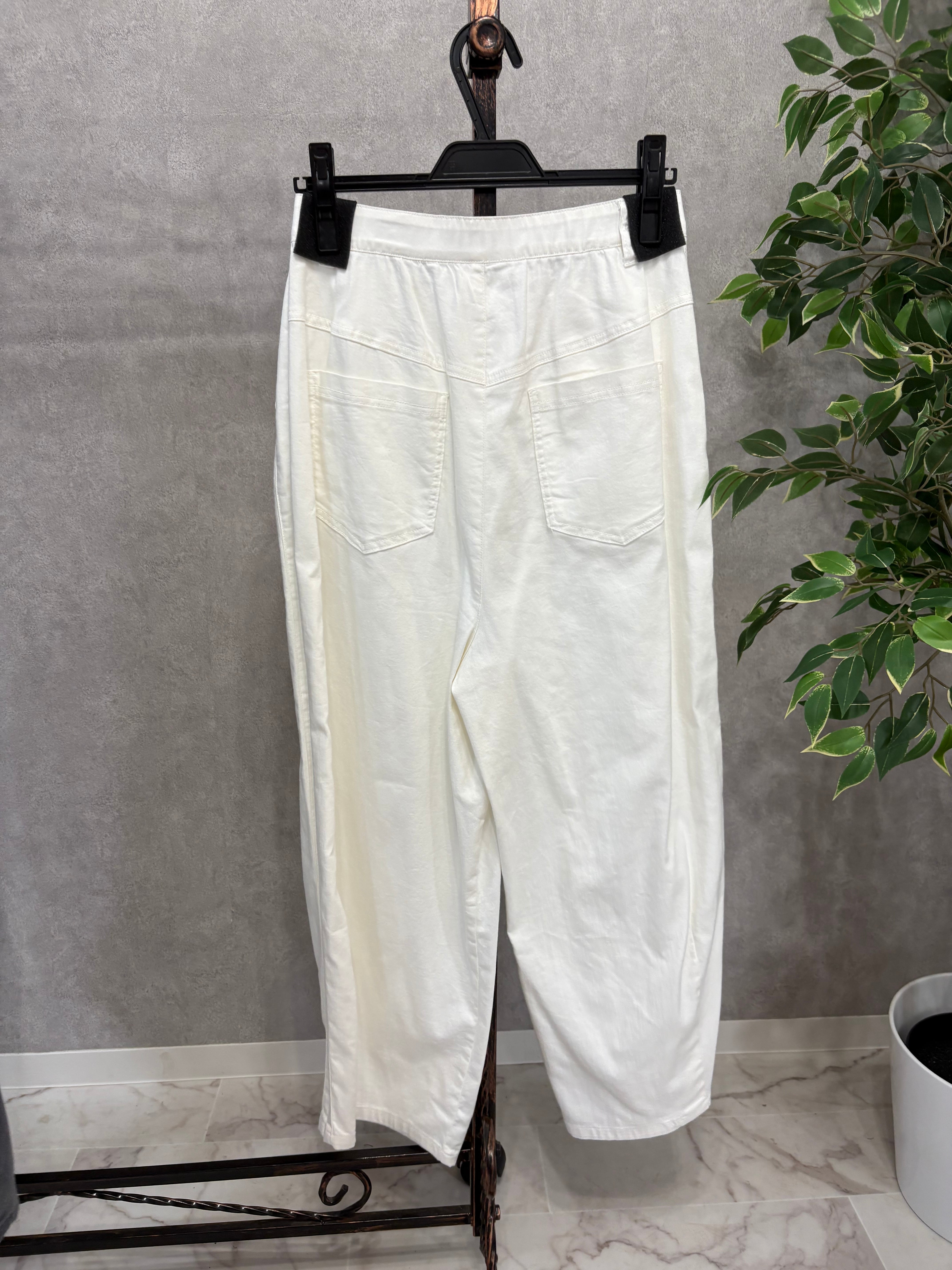 QTUME】マイナス3° バレルレッグ デニムパンツ 612-26085 | レディース