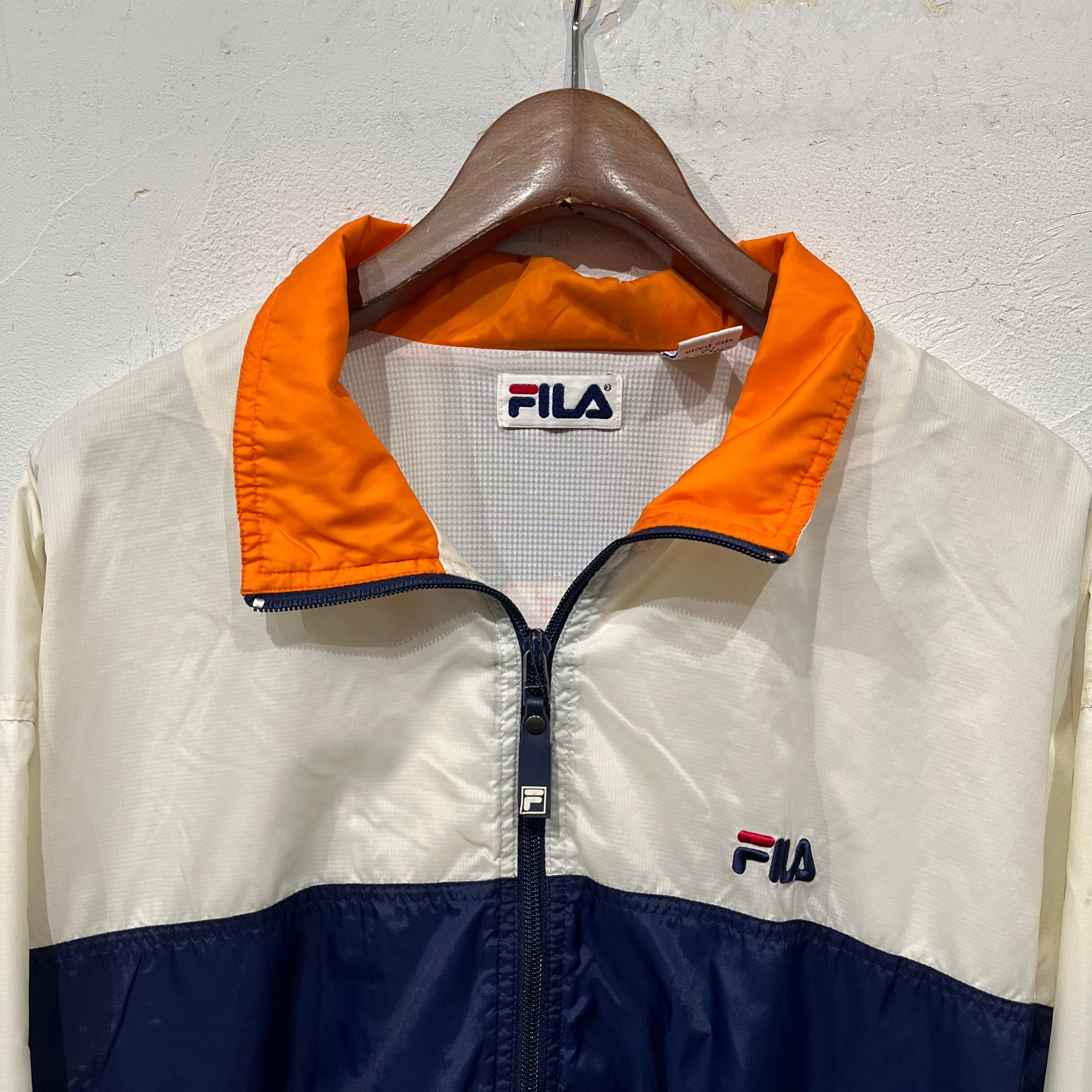 【希少!!】フィラ FILA ナイロンジャケット 90s レナウン XL