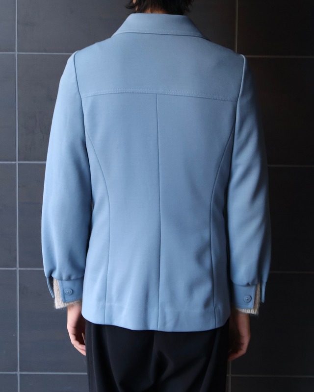 2-pocket colored shirt blouson