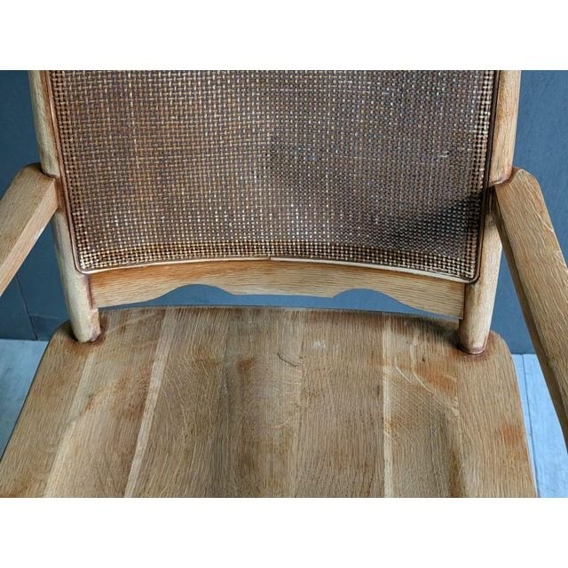 ナラ材楢材剥離家具ストリップド家具柏木工アームチェアラタンNZ