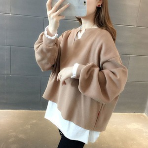 トップス デート カットソー 袖あり 長袖 かわいい 大人可愛い きれいめ シンプル カジュアル 大人 上品 おしゃれ お洒落 主役級 存在感 春 秋 10代 20代 30代 レディース 女性用 OL 学生 デート お出かけ 公園デビュー 女子会 休日 イベント 旅行 着回し 普段使い ファッション コーデ 楽ちん モテ トレンド 流行 インスタ映え L XL 2XL 3XL 4XL 白 ホワイト 黒 ブラック 灰色 グレー