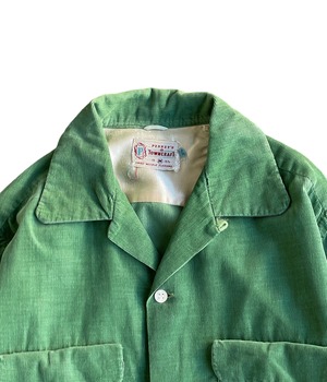 Vintage 50~60s loop collar corduroy shirt -TOWNCRAFT-