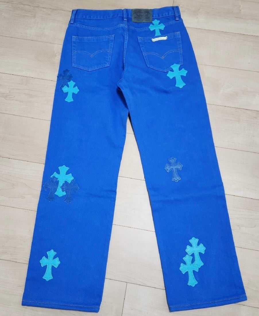 CHROME HEARTS クロムハーツ×リーバイス501 ブルー デニム | chromehearts