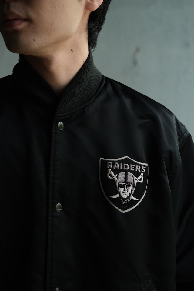 Utah /90's "STARTER"raiders satin stadium jacket