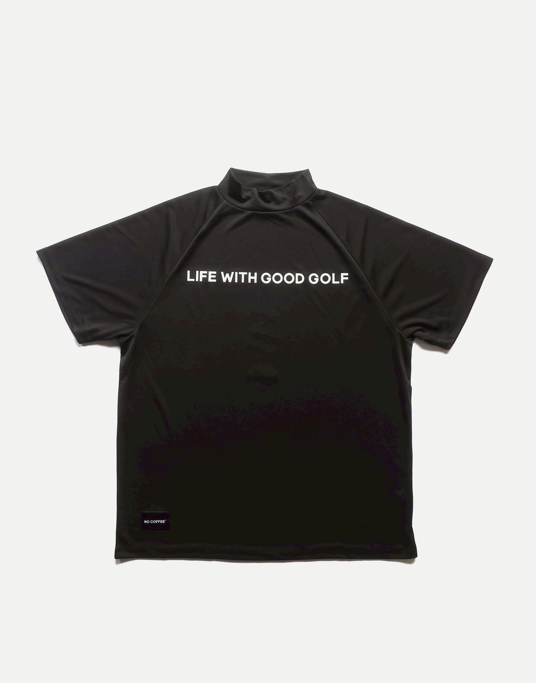 NO COFFEE × CLUBHAUS ポロ　Ｌ a2f46008647fc2b951fa1e845f231e
