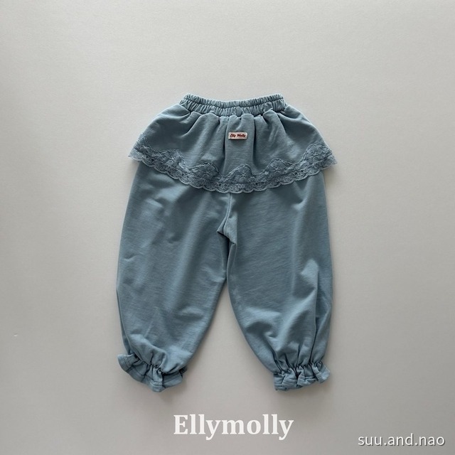 取寄:ELLYMOLLY コテージレースジョガーパンツ/Jr※送料無料