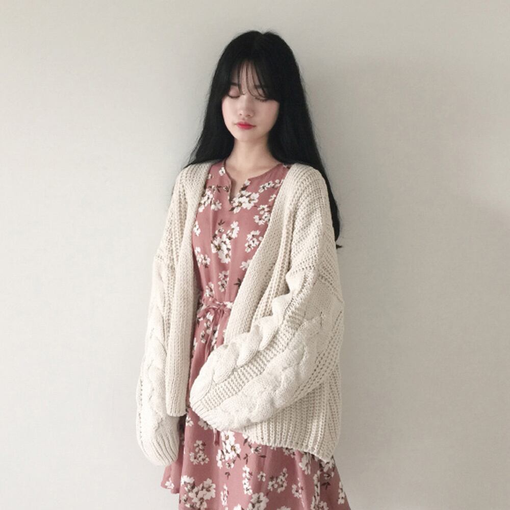 セータージャケットレディース2020年初秋新しいシックルーズレトロリネンパターンシンカジュアルセータートレンド クレセントシティ4677357700