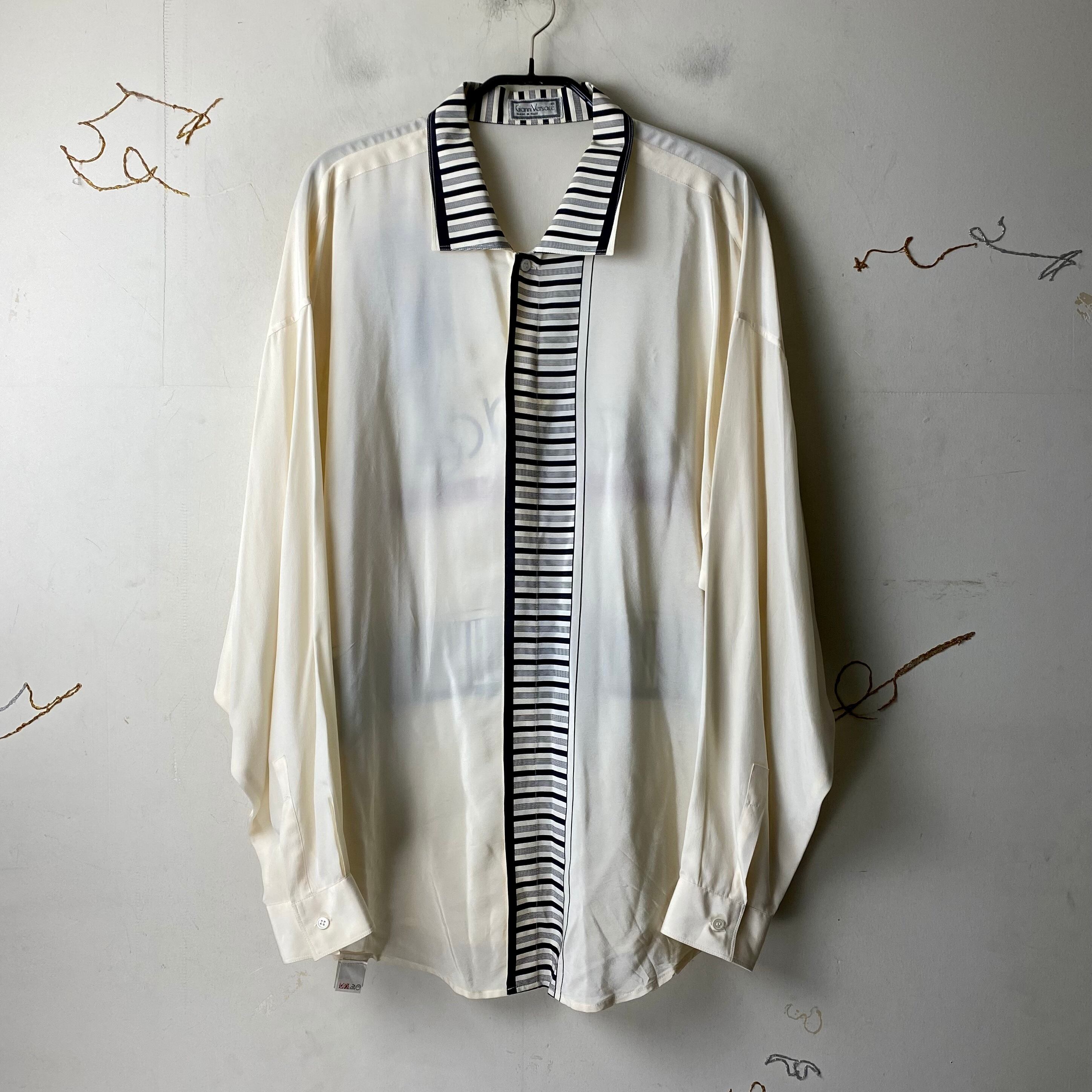 VERSACE ヴェルサーチ テロテロ vintag テーラードジャケット 総柄 