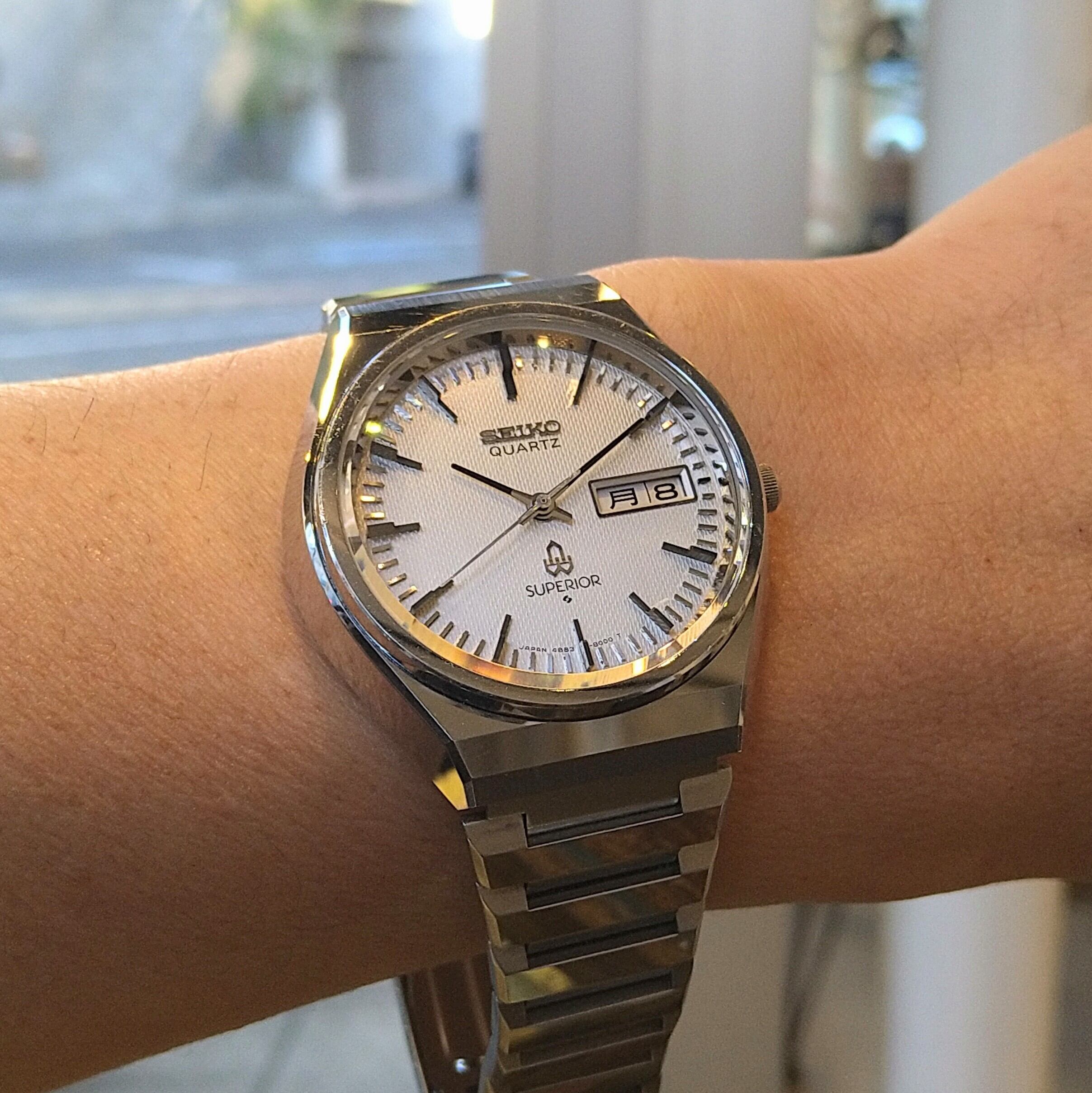 SEIKO SUPERIOR QUARTZ | watchshop L