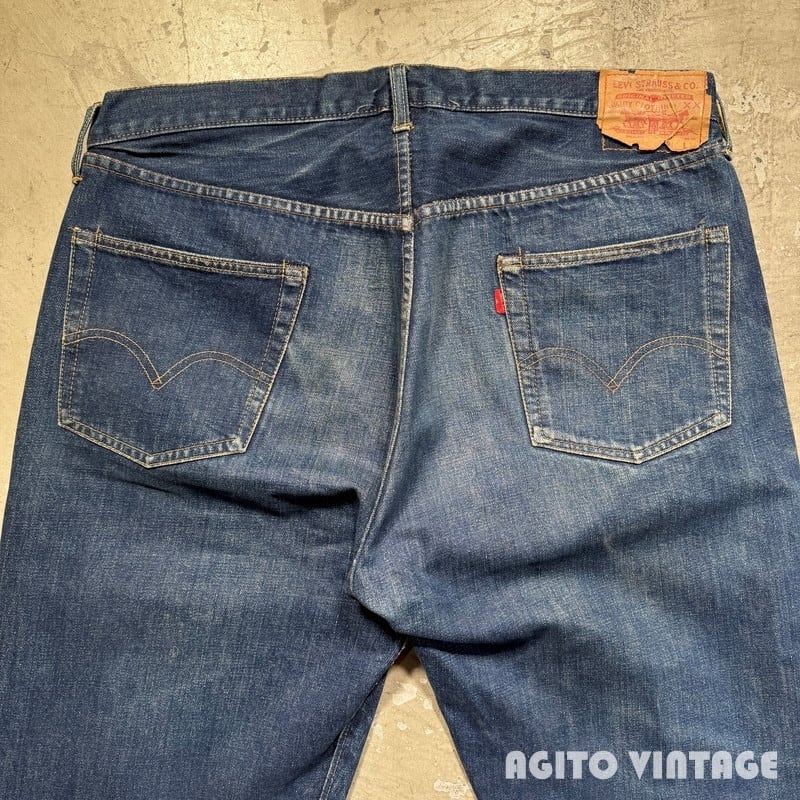 60's 70's LEVI'S リーバイス 502 デニム ジッパーフライ Big E 60's 70's LEVI'S リーバイス 502 デニム ジッパーフライ Big E