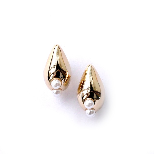 BULB／Earrings　 Gold
