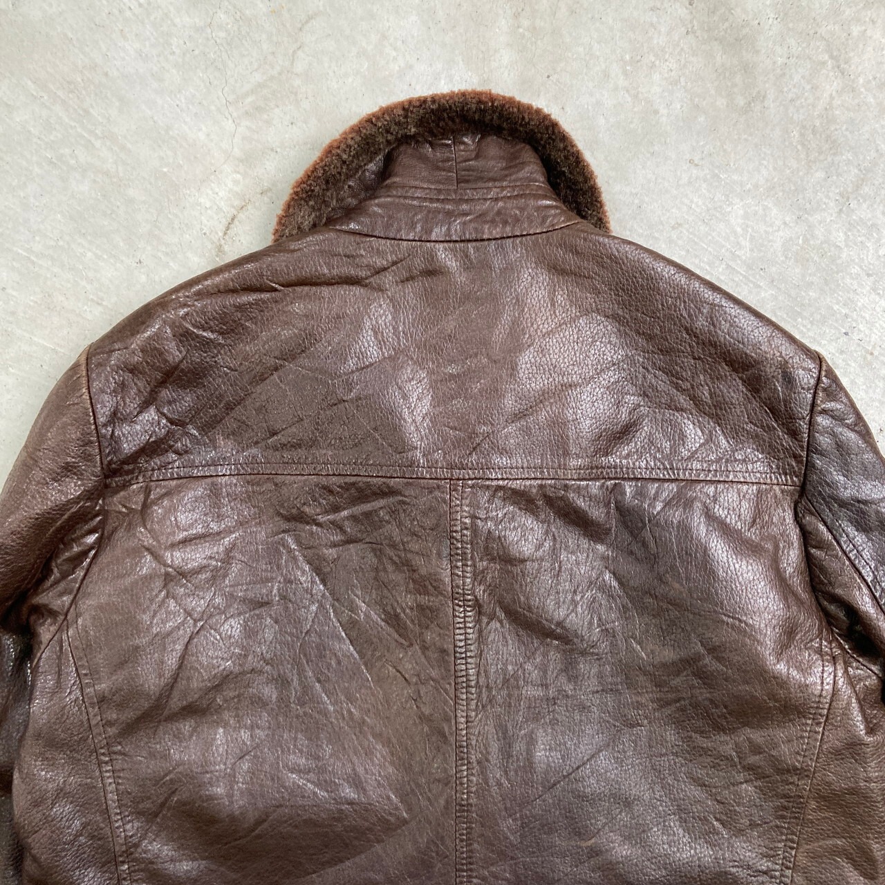 vintage 【すべてのアクアリウムの種類】 leather jacket y2k 羊革 