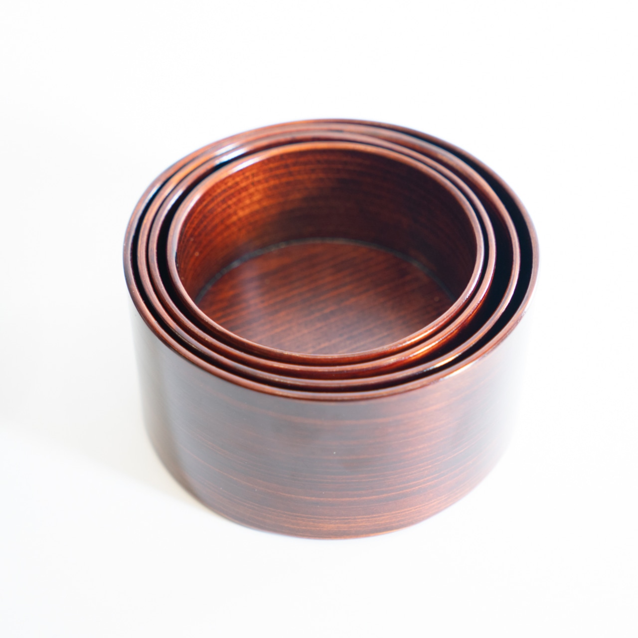 ヒノキのうつわ大-漆仕上げ